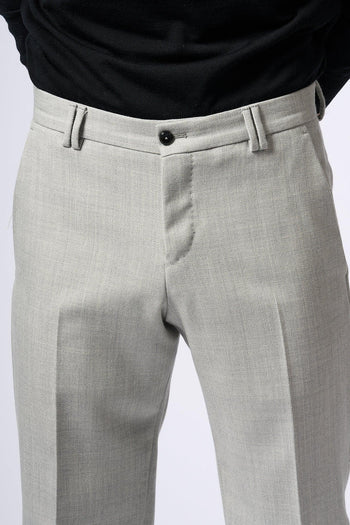 Pantalone Michael Grigio Chiaro Uomo - 8