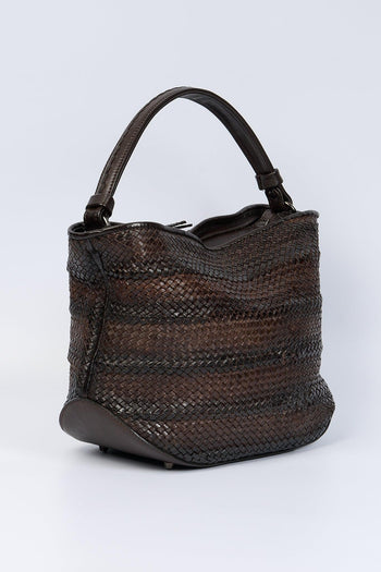 Borsa Bauletto Cioccolato Donna - 3