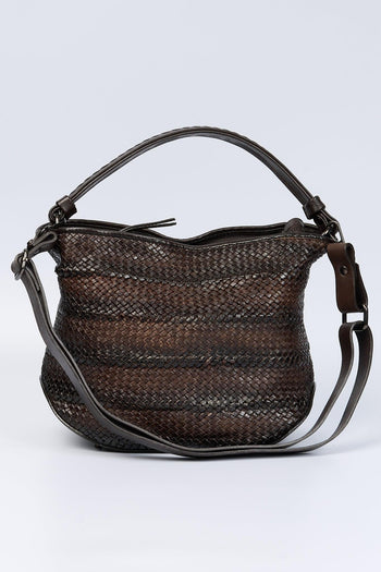 Borsa Bauletto Cioccolato Donna - 7