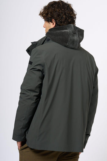 Field Jacket Verde Uomo - 4