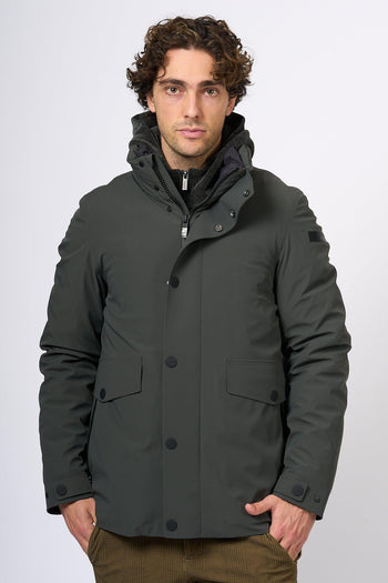 Field Jacket Verde Uomo - 5