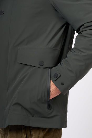 Field Jacket Verde Uomo - 8