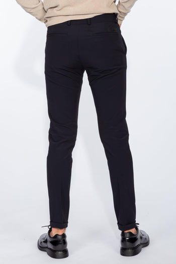 Pantalone Winter Chino Nero Uomo - 4