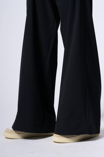 Pantalone Livia Largo Nero Donna - 7