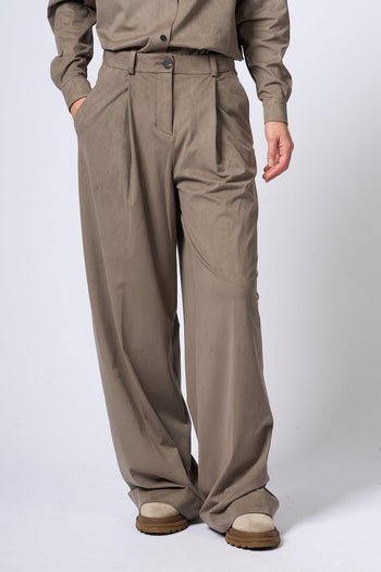 Pantalone Nabucco Tortora Donna - 4