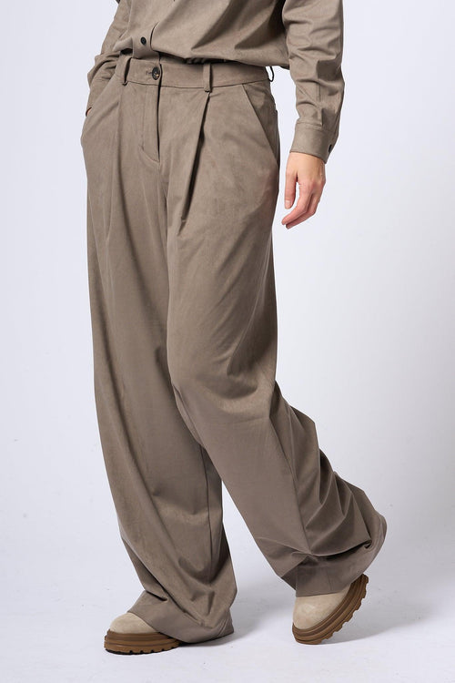 Pantalone Nabucco Tortora Donna