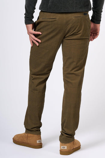 Pantalone Velluto Verde Uomo - 4