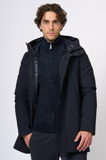 Parka Down Under Blu Uomo - 3