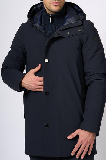 Parka Down Under Blu Uomo - 7