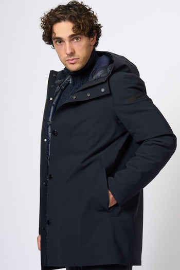 Parka Down Under Blu Uomo - 8