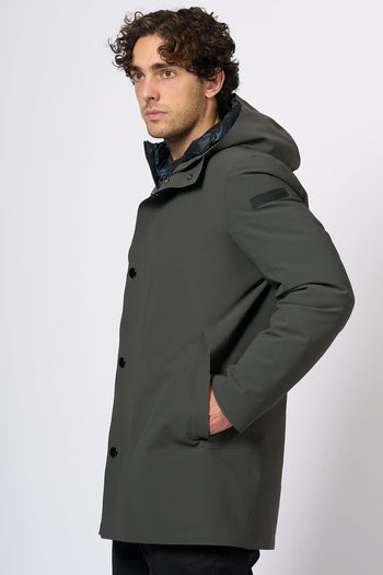 Parka Down Under Verde Uomo - 4