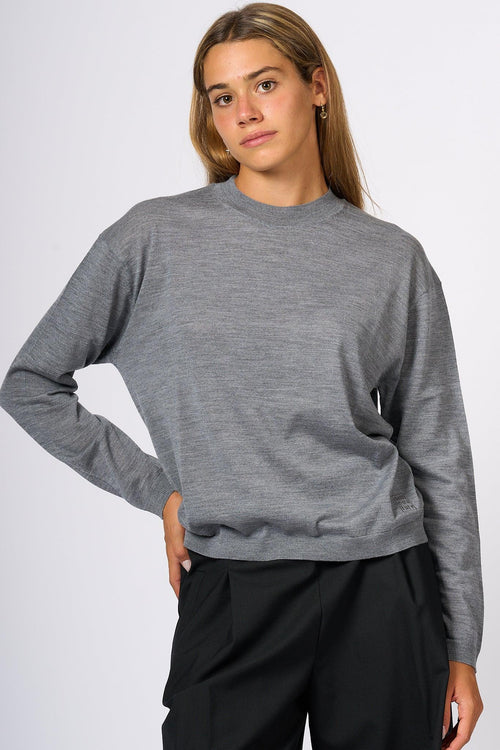 Maglia Extra Fine Grigio Donna