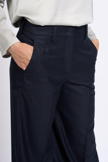 Slowear Pantalone Neera Largo Blu Donna - 6