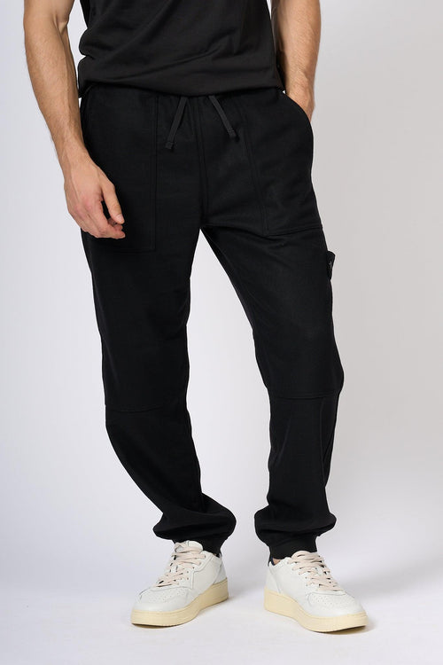 Pantalone Cargo Nero Uomo