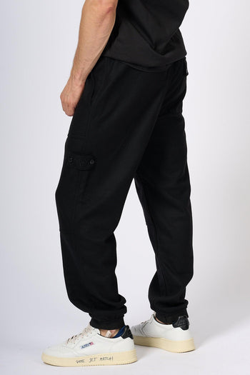 Pantalone Cargo Nero Uomo - 4