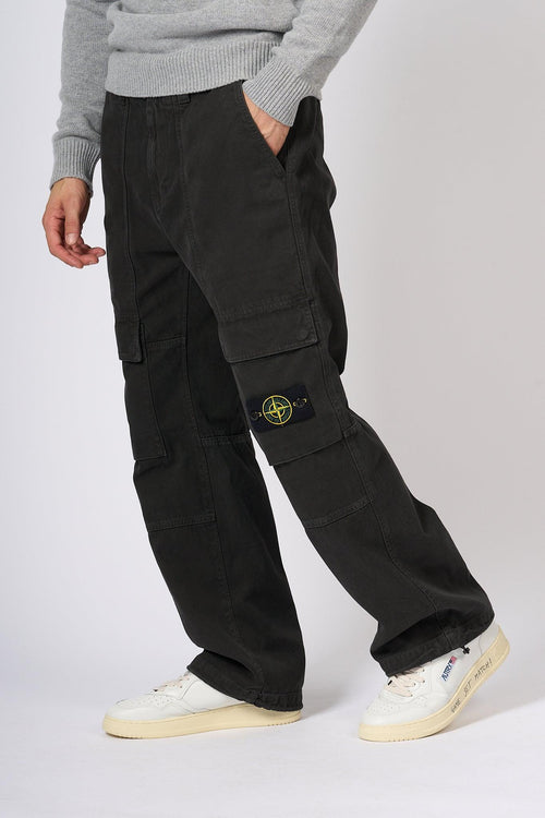 Pantalone Cargo Work Grigio Scuro Uomo