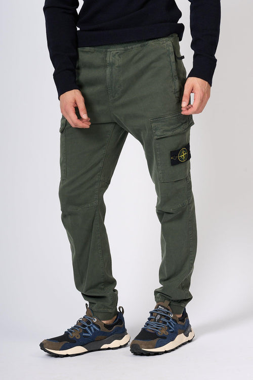 Pantalone Coulisse Muschio Uomo