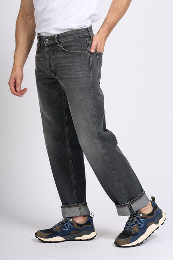 Jeans Grigio Uomo - 3