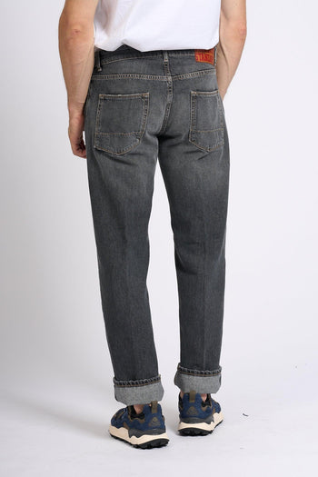 Jeans Grigio Uomo - 4