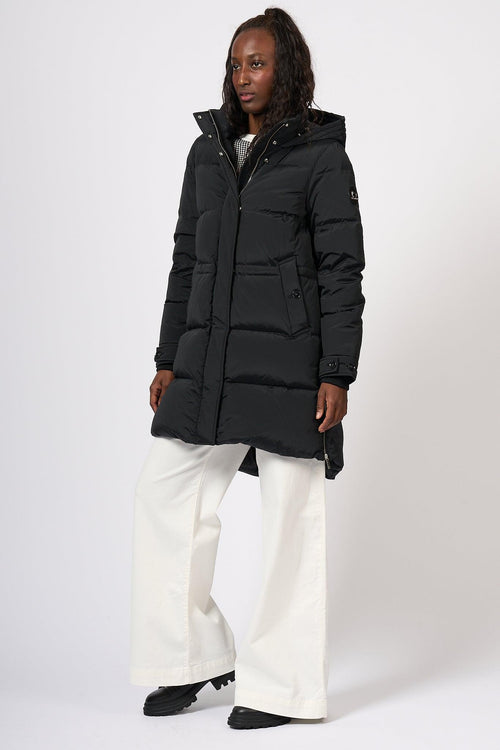 Alsea Puffer Parka Nero Donna - 2