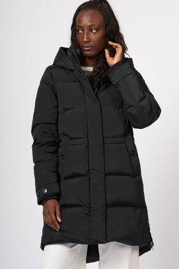 Alsea Puffer Parka Nero Donna - 3