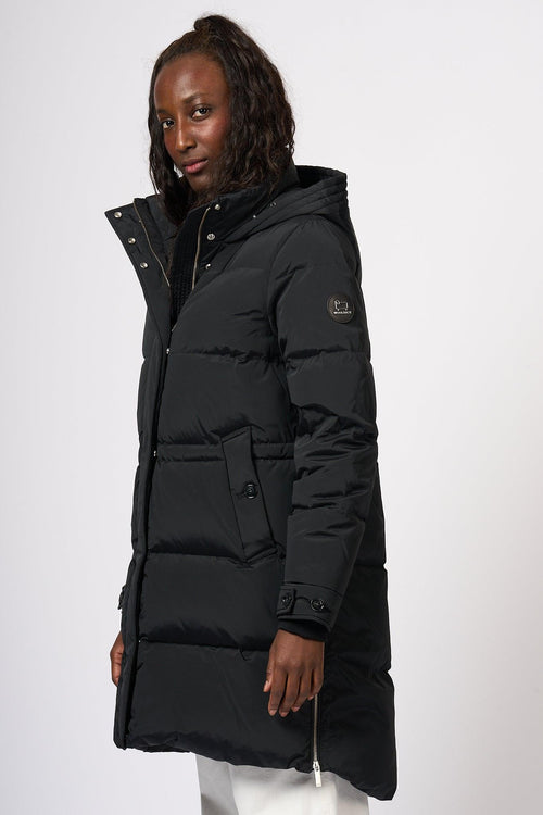 Alsea Puffer Parka Nero Donna