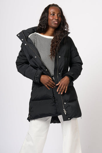 Alsea Puffer Parka Nero Donna - 6