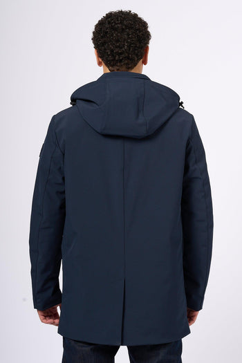 Barrow Mac Soft Shell Blu Uomo - 5