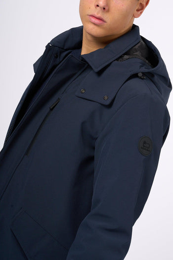 Barrow Mac Soft Shell Blu Uomo - 6