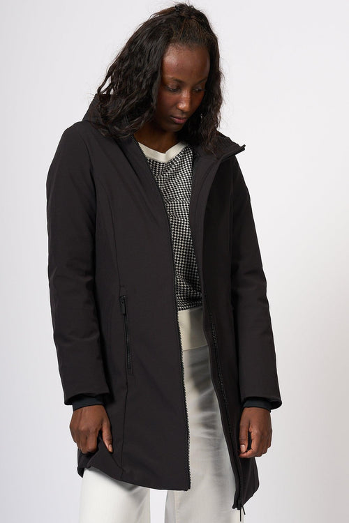 Firth Down Parka Nero Donna