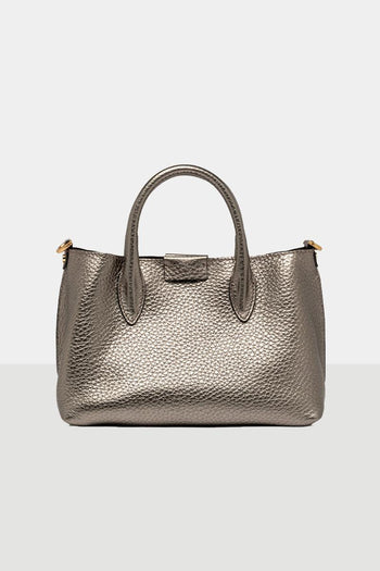 Borsa Aretha in pelle metallizzata - 3