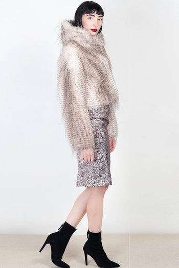 Giacca in faux fur - 4