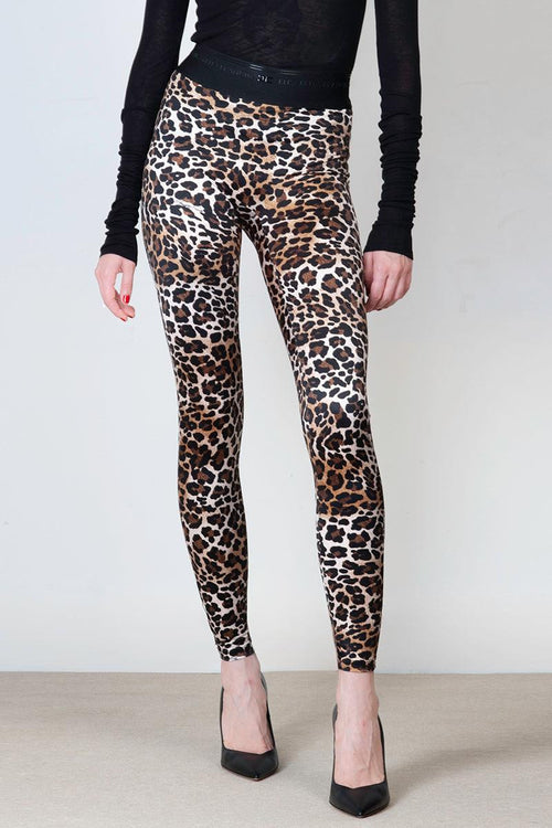 Leggings in lycra animalier