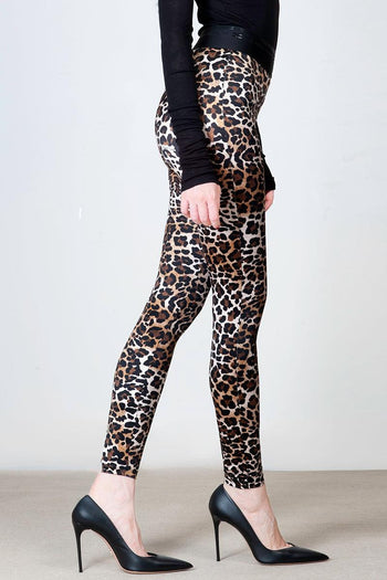 Leggings in lycra animalier - 3