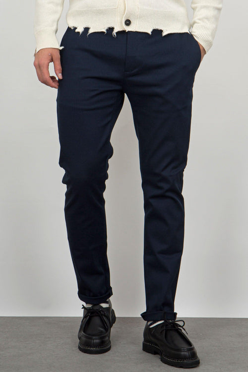 Pantalone Mike Blu Navy Uomo - 1