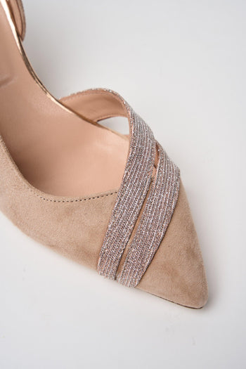 Slingback Cipria/galassia Donna - 4