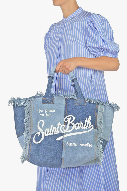 Saint Barth - Borsa grande - 431403 - Denim