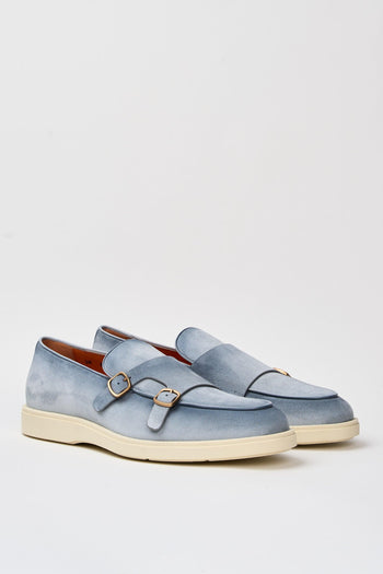 Mocassino Light Blue Uomo - 2