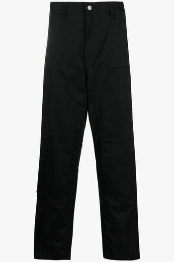 Pantalone Nero Uomo Double Knee - 5