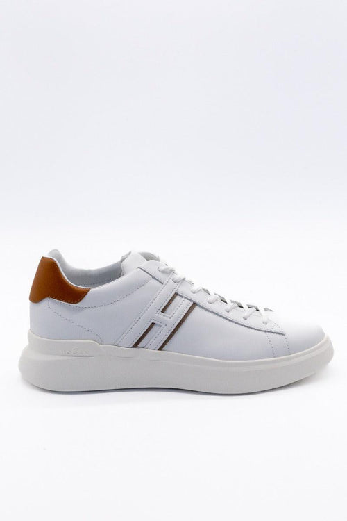 Sneaker H580 H Slash Bianco/cuoio Uomo