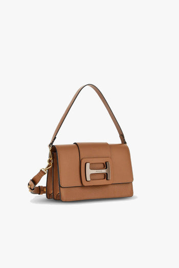 Borsa a tracolla H-bag in pelle - 4
