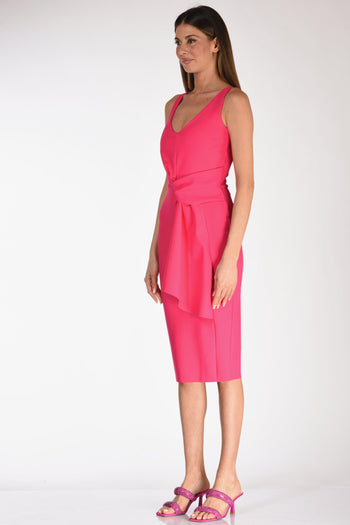 La Petite Robe Abito Jersey Fucsia Donna - 4