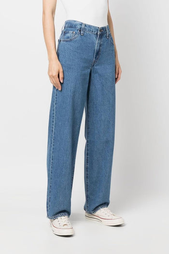 Jeans Denim Donna dritti Baggy Dad - 2