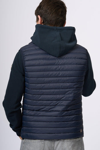 Gilet Piuma Blu Uomo - 4