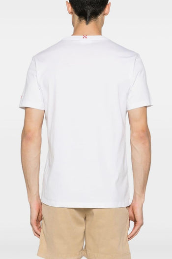 Saint Barth T-shirt Bianco Uomo Motivo Formentera - 3