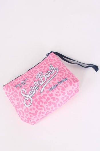 Pochette Fantasia Animalier Rosa/bianco - 5