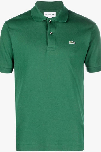 Polo Verde Uomo Verde Cotone con logo ricamato - 4