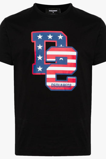 2 T-shirt Nero Uomo con stampa - 3
