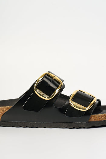 Ciabatta Arizona Big Buckle Nero Donna - 4