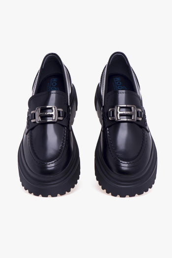 Mocassino H629 in pelle spazzolata - 5